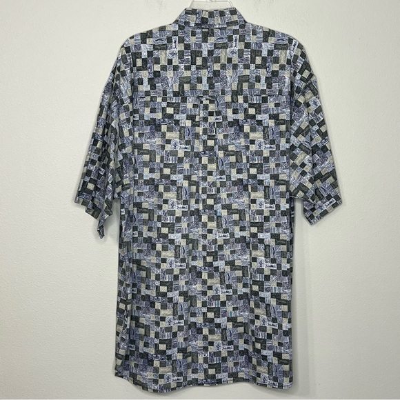 Columbia button Down Shirt Fish Print - Picture 2 of 7
